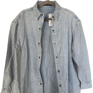 Calvin Klein Button Up Size Womens M